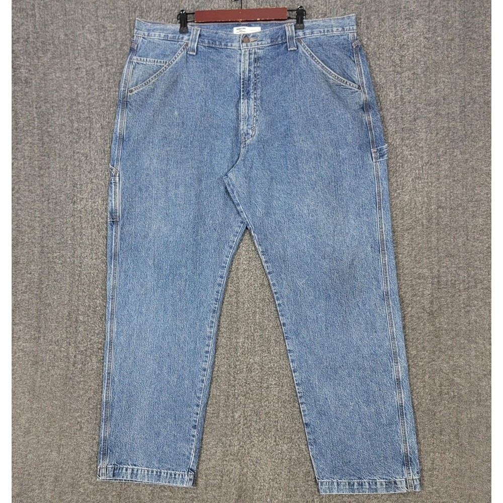 Levi Strauss Signature Gold Carpenter Jeans Mens 42x31* Blue Denim Workwear
